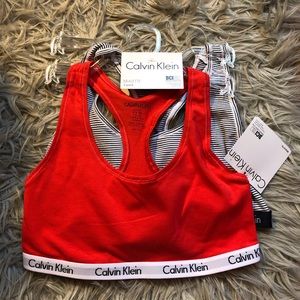 2 Pk CK Bralettes